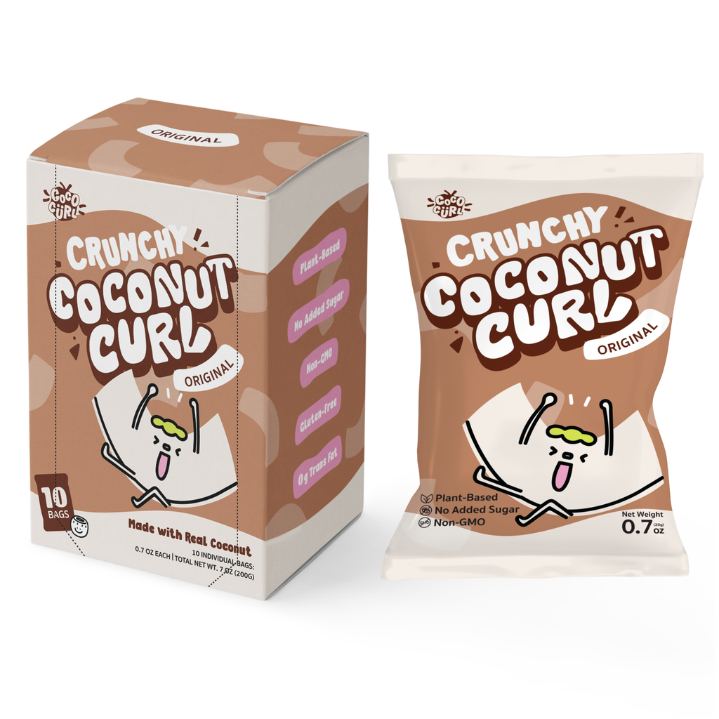 COCOCURL Crafted Crunchy Coconut Chips – Original