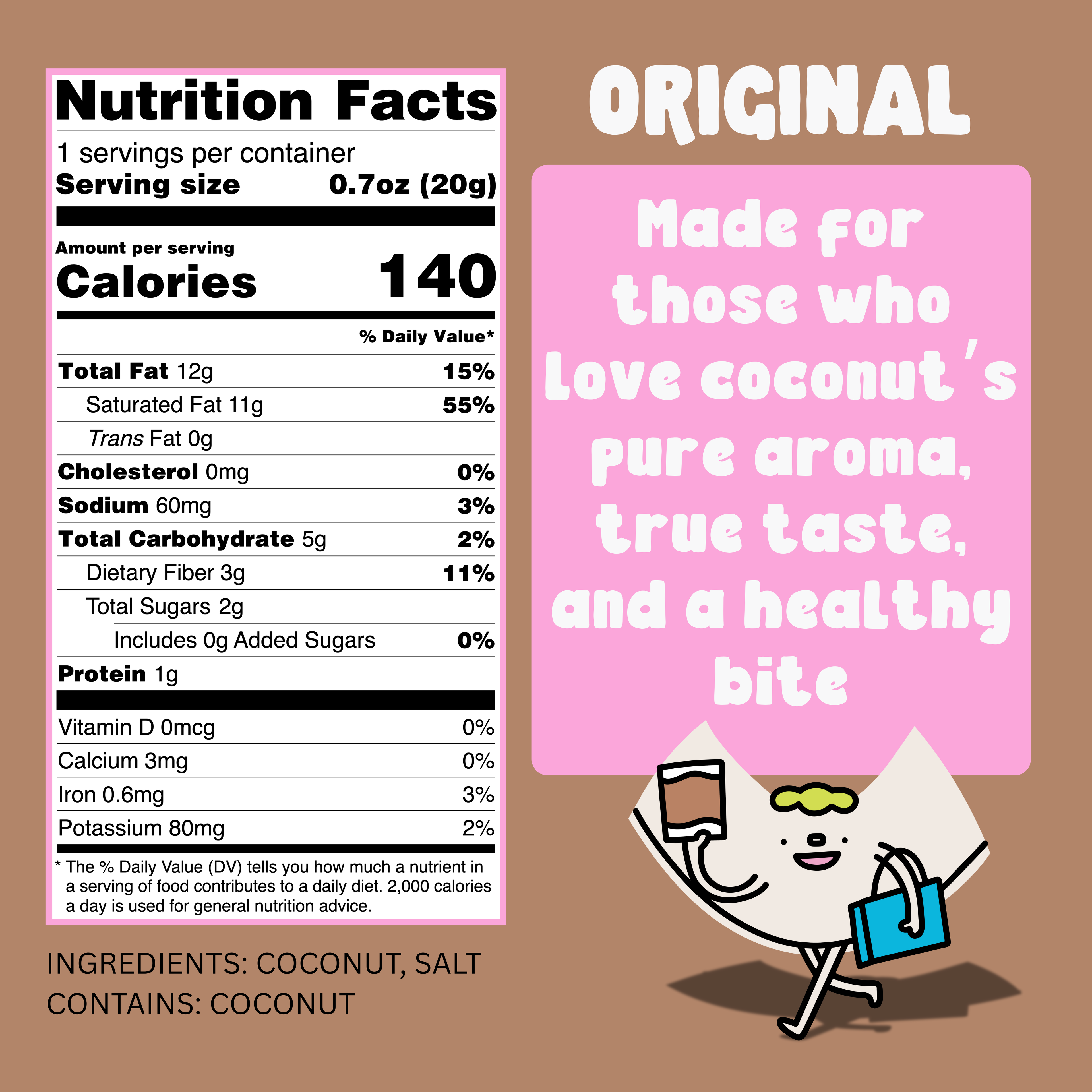 COCOCURL Crafted Crunchy Coconut Chips – Original